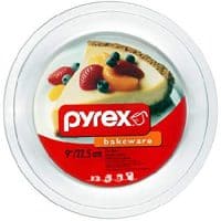 Pyrex Glass Bakeware Pie Plate 9" x 1.2"