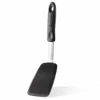 Di Oro Chef Series Standard Flexible Silicone Turner Spatula - 600ºF Heat Resistant Rubber Kitchen Spatula - Ideal for Eggs, Burgers, Omelets and More - BPA Free, FDA Approved, and LFGB Certified