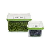 Rubbermaid FreshWorks Produce Saver Food Storage Containers, 2-Piece Set 1920521