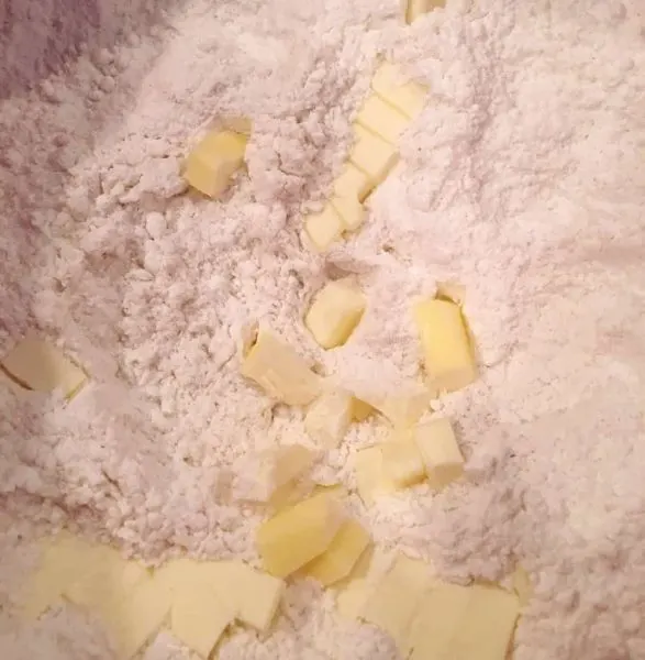 Cut in butter