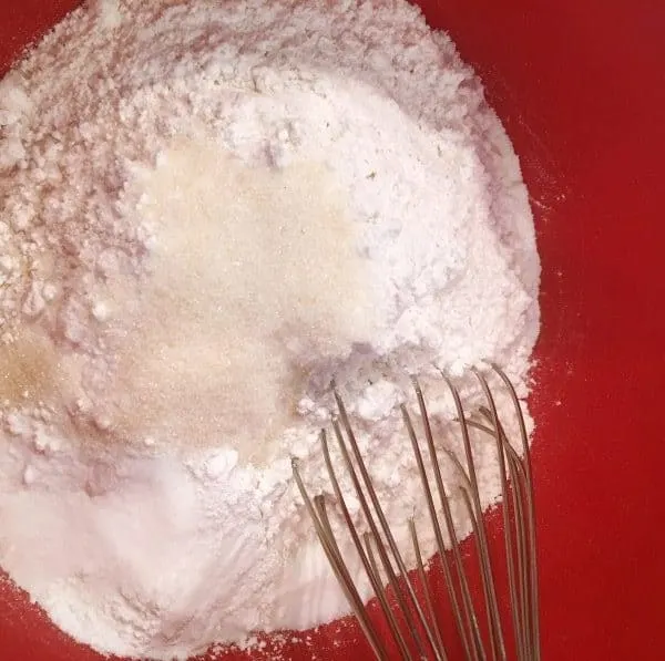 Dry Ingredients in a bowl