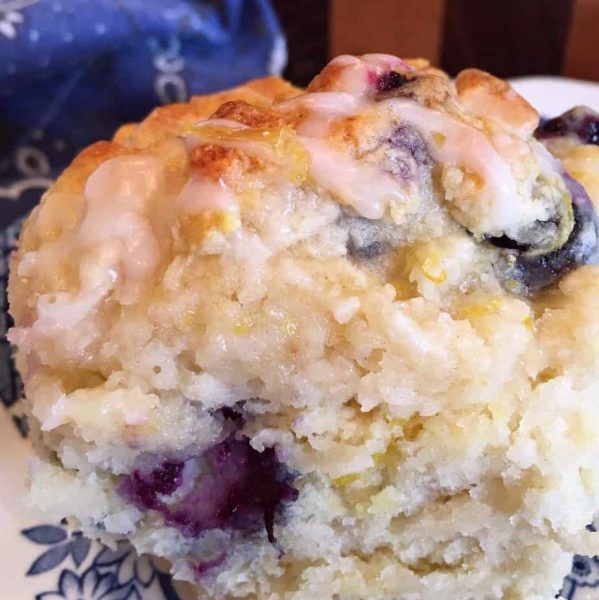 Close up of soda bread muffins