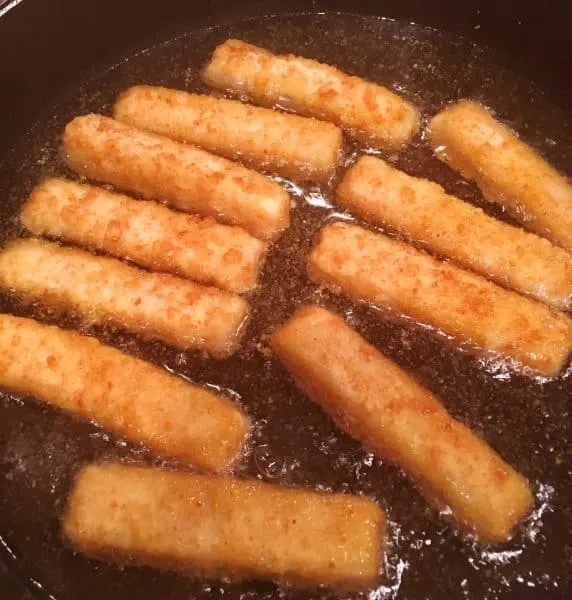 Frying Fish Sticks