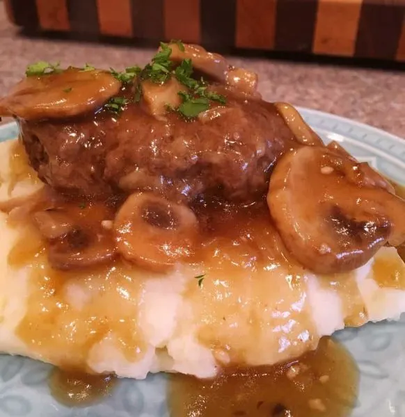 Instant Pot Salisbury Steak - Flavor Mosaic