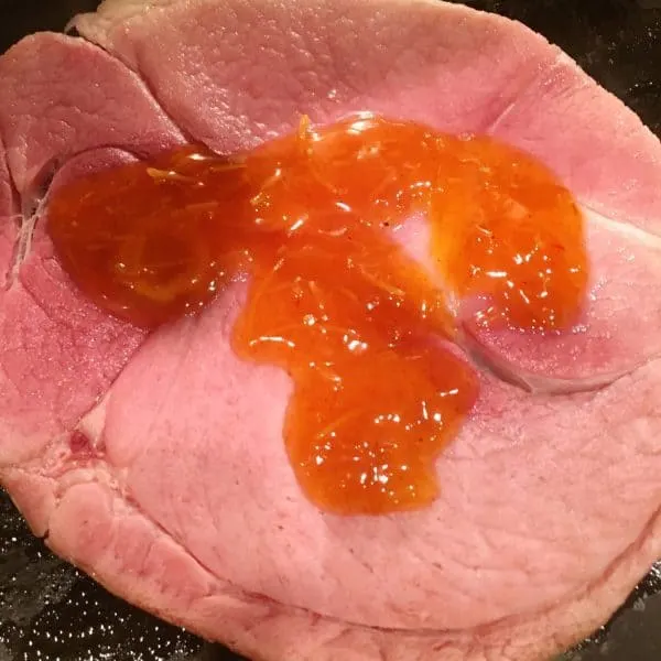 glaze on Ham Steak