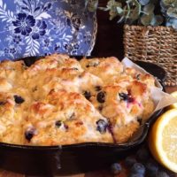 Blueberry Lemon Soda Bread Muffins