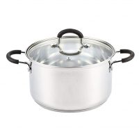 Cook N Home 02418 Stainless Steel Lid 5-Quart Stockpot 5-Qt Silver