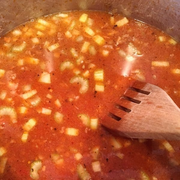 Adding Tomato sauce to soup
