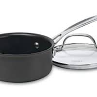Cuisinart 619-14 Chef's Classic Nonstick Hard-Anodized 1-Quart Saucepan with Cover