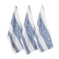 DII CAMZ11108 Cotton Jacquard Dish, Decorative Oversized Towels, Perfect Home and Kitchen Gift, 18x28, Fish