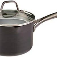 Calphalon 1943876 Classic Nonstick Sauce Pan with Cover, 2.5 quart, Grey