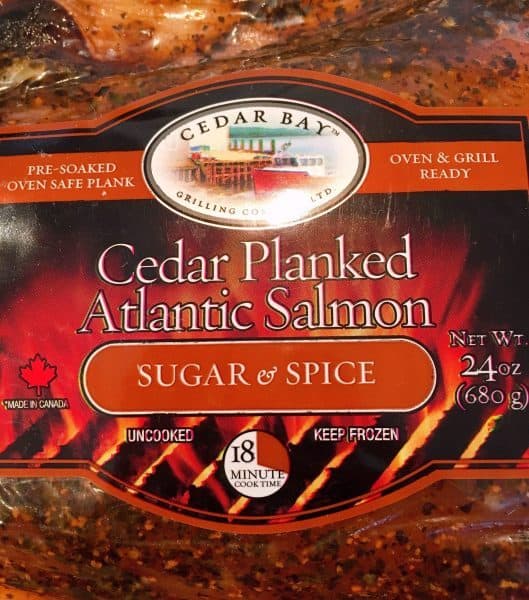 Grilled Cedar Salmon on plank