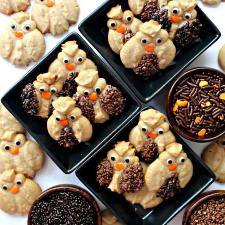 Image for Cinnamon Spritz Owl Cookies