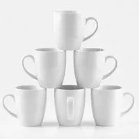 Amuse- Professional Barista"Cozy Collection" Mug- Set of 6 (Medium - 12 oz.)