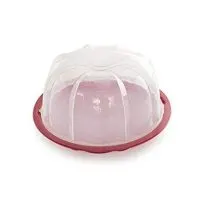 Nordic Ware 50022 Bundt Cake Keeper, Plastic, 13 in L X 12 in W X 7 in H, Red