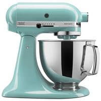 KitchenAid KSM150PSAQ Artisan Series 5-Qt. Stand Mixer with Pouring Shield - Aqua Sky