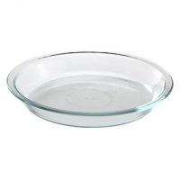 Pyrex Glass Bakeware Pie Plate 9" x 1.2" Pack of 2