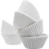 Green Direct Standard Size White Cupcake Paper/Baking Cup/Cup Liners, Pack of 500