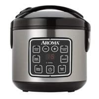 Aroma Housewares ARC-914SBD 2-8-Cups (Cooked) Digital Cool-Touch Rice Cooker and Food Steamer