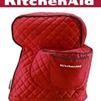 KitchenAid KSMCT1ER Fitted Stand Mixer Cover for Tilt head stand mixer models (4.5-quart and 5-quart), Empire Red