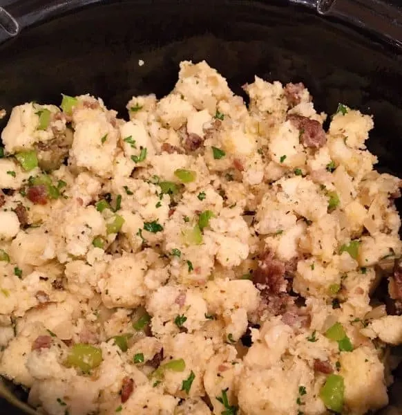 stuffing in slow cooker