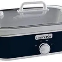 Crock-Pot SCCPCCM350-BL Manual Slow Cooker, Navy Blue