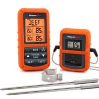 ThermoPro TP20 Wireless Remote Digital Cooking Food Meat Thermometer with Dual Probe for Smoker Grill BBQ Thermometer