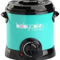 Babycakes DF-101 Funnel Cake Fryer, Turquoise