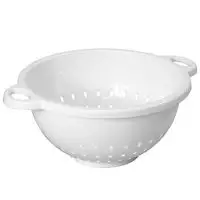 Chef Craft 21311 Deep Colander, 1 pack, White