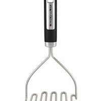 KitchenAid Gourmet Stainless Steel Wire Masher, Black