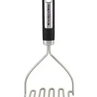 KitchenAid Gourmet Stainless Steel Wire Masher, Black