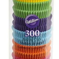 Wilton Rainbow Bright Standard Cupcake Liners, 300-Count