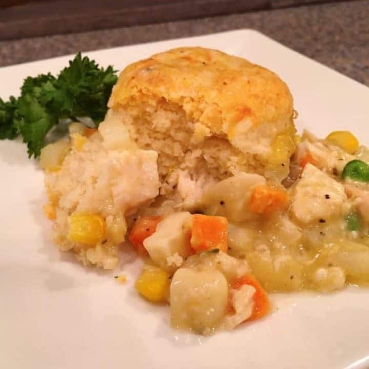 Chicken Biscuit Pot Pie