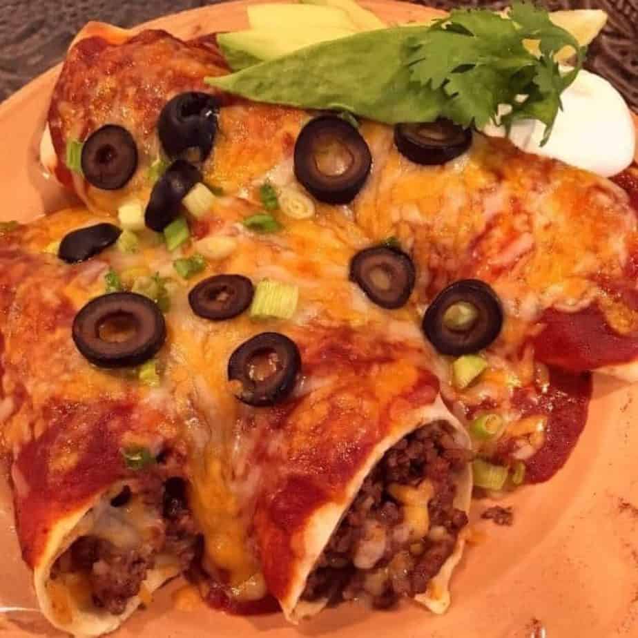 Easy Ground Beef Enchiladas Norine's Nest