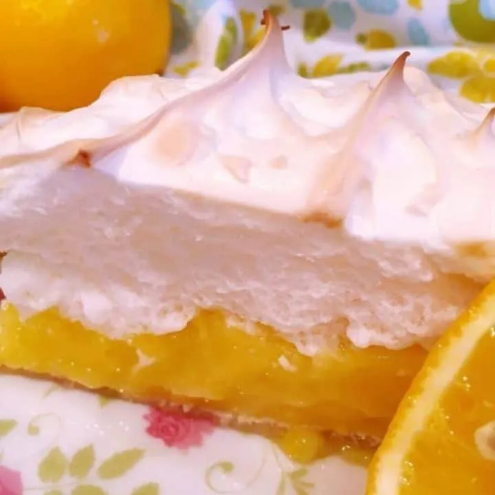 Lemon Meringue Pie slice