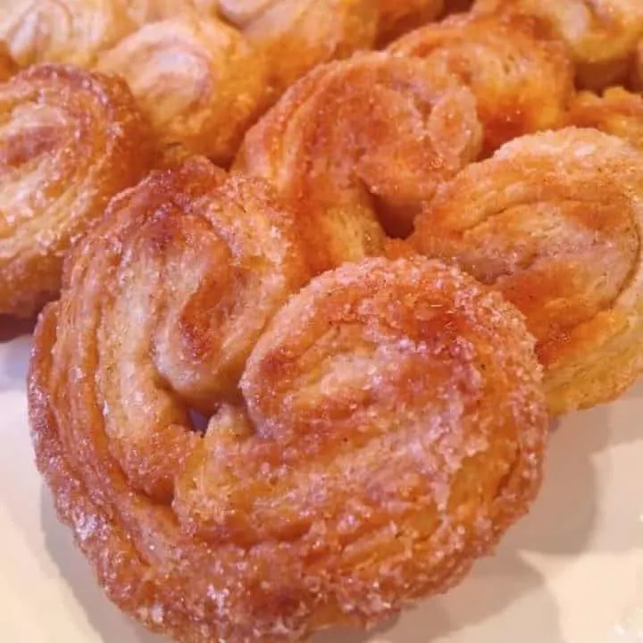 Stacks of Easy Palmier Cookies