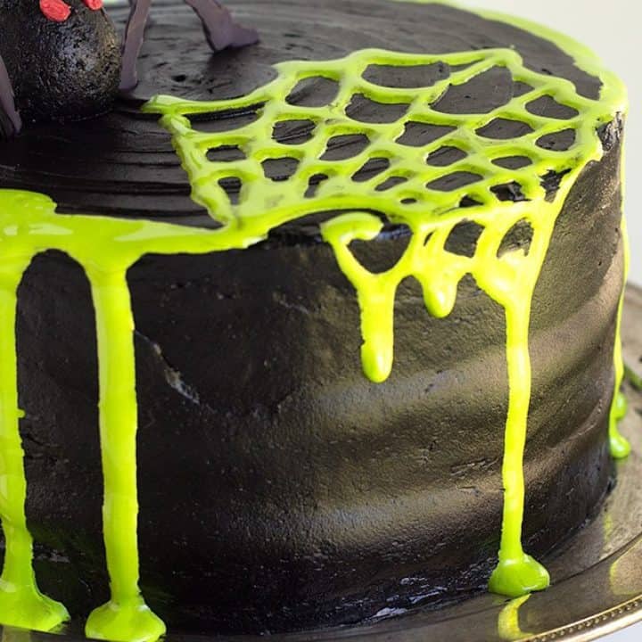 Image for Spooky Spiderweb Cake