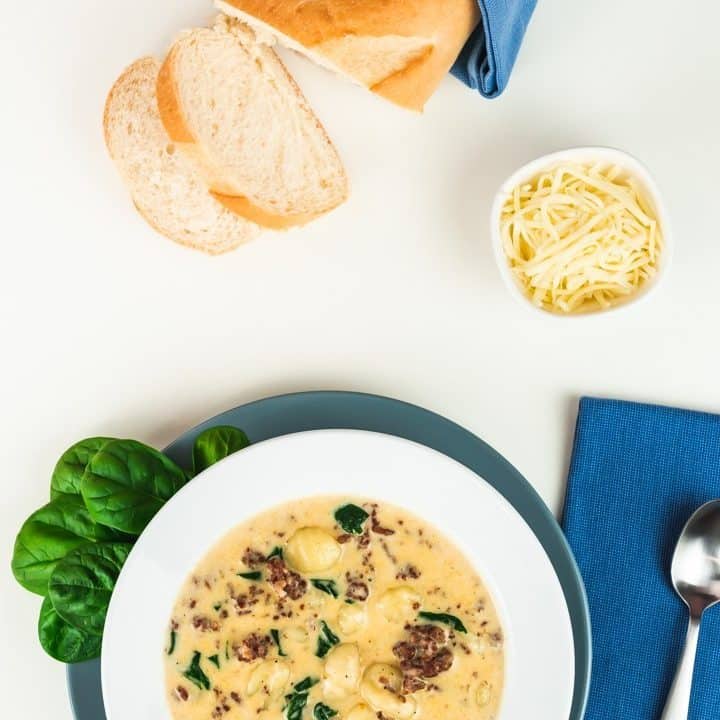 Image for Instant Pot Sausage and Gnocchi Soup