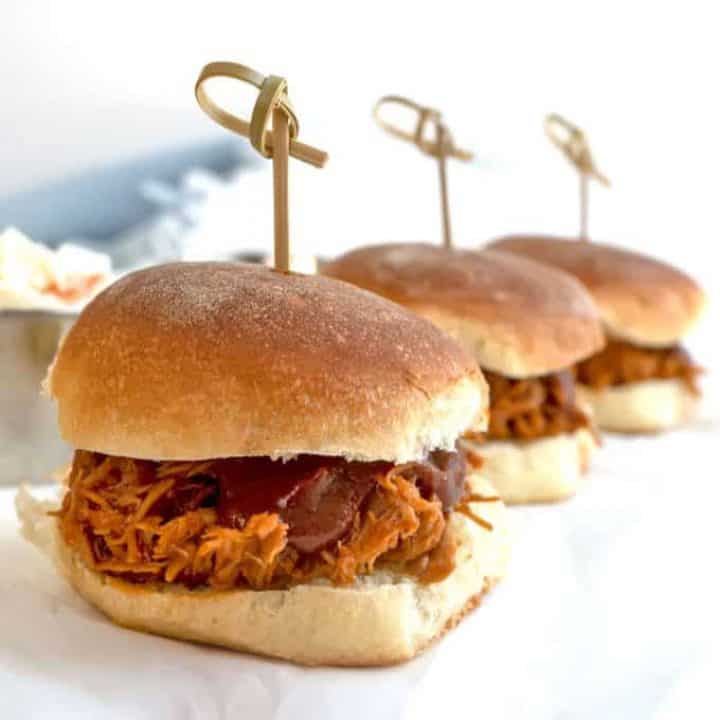 Image for Instant Pot Pulled Chicken Sliders