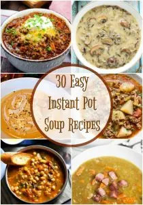 Instant Pot Soup Recipe Pinterest image