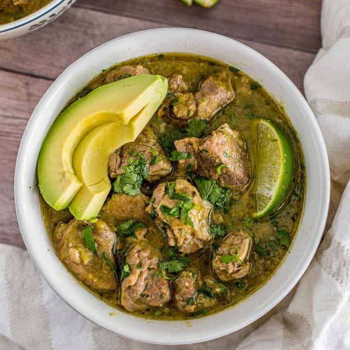 Image for Pressure Cooker Chile Verde Pork (Easy & Authentic)