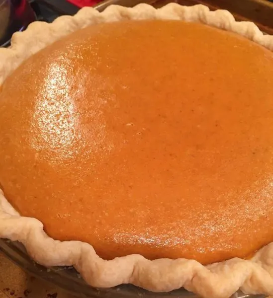 Baked Pumpkin Pie