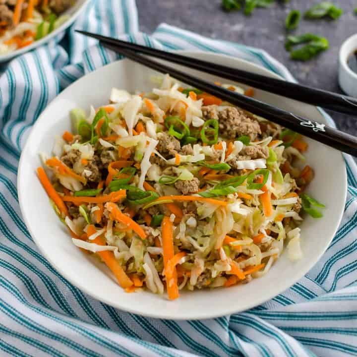 Image for Egg Roll In A Bowl With Ground Turkey