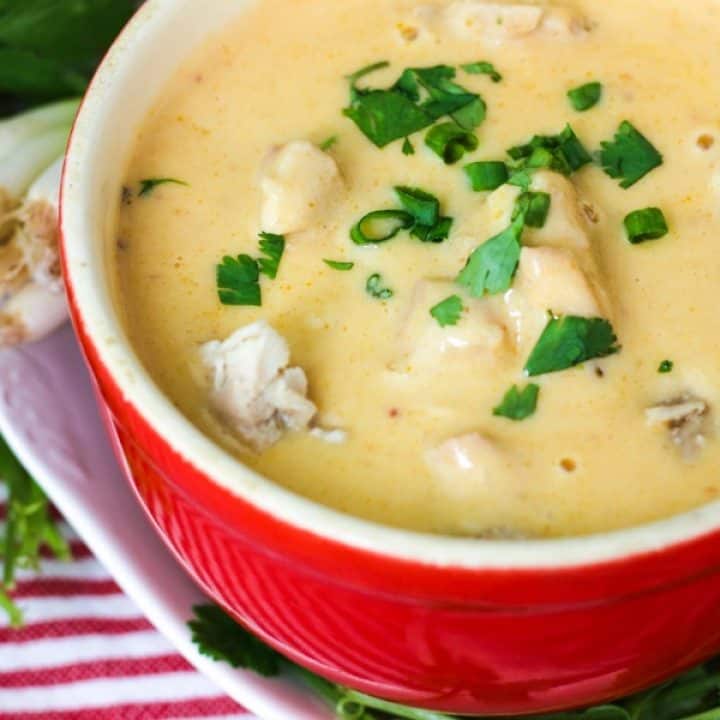 Image for Instant Pot Buffalo Chicken Soup (Keto, Primal, Low Carb)