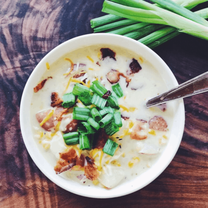 Image for A Delicious Instant Pot Potato Corn Chowder Recipe for Cold-Weather RVing
