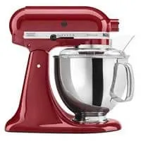 KitchenAid KSM150PSER Artisan Tilt-Head Stand Mixer with Pouring Shield, 5-Quart, Empire Red