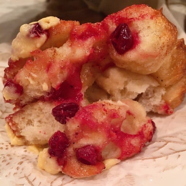 Plate full of Monkey Bread