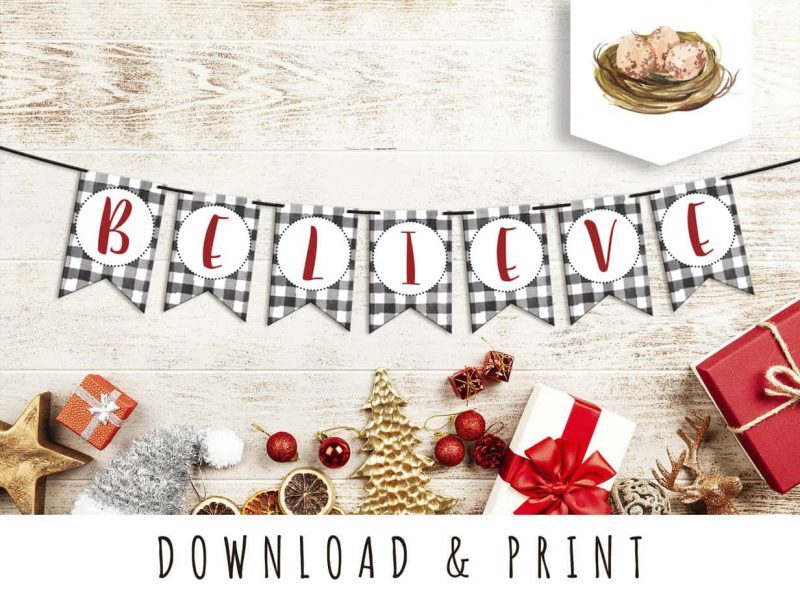 Believe download printable