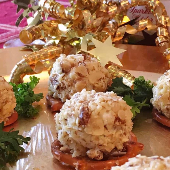 Mini Blue Cheese Walnut Balls