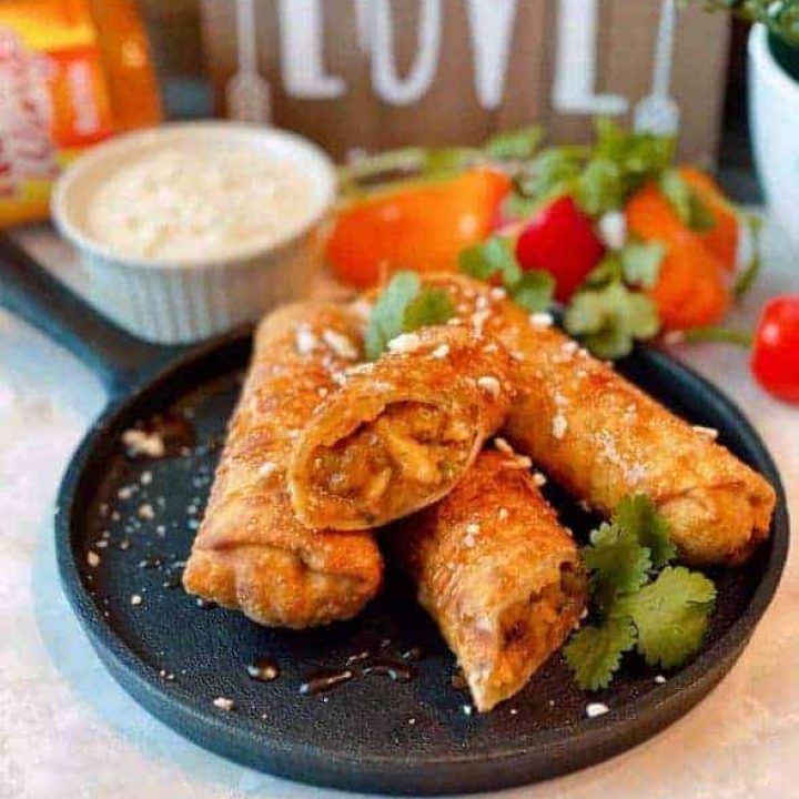 Sticky Buffalo Chicken Egg Rolls Norine's Nest